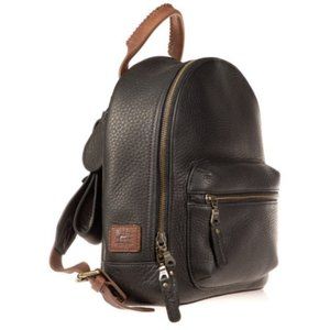 Will Leather Goods NEW Rainer Backpack Bag Purse Black Brown LIFETIME GUARANTEE